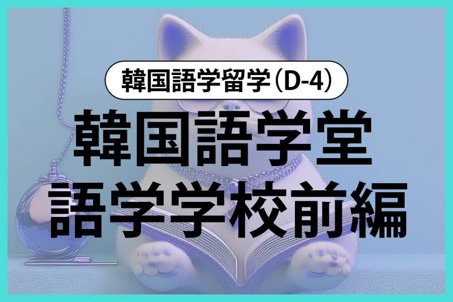 韓国社会人留学/短期語学学校から語学堂まで前編